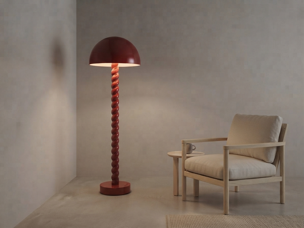 Spiral Crown Floor Lamp