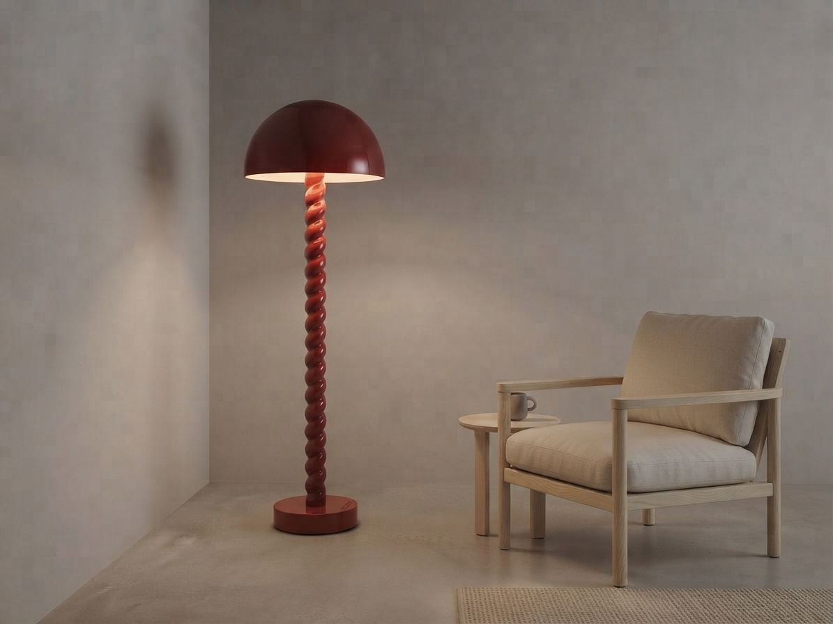 Spiral Crown Floor Lamp