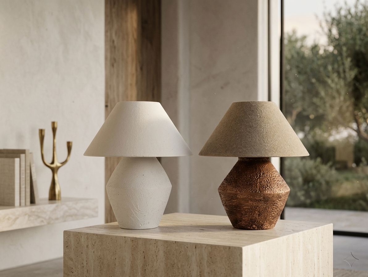 Terracota Table Lamp