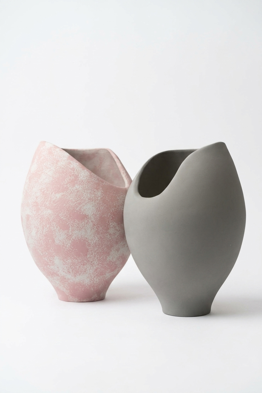 Feather Bloom Vase