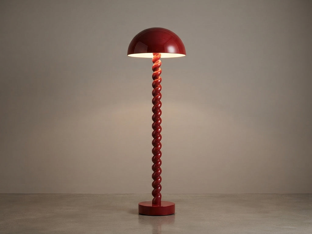 Spiral Crown Floor Lamp