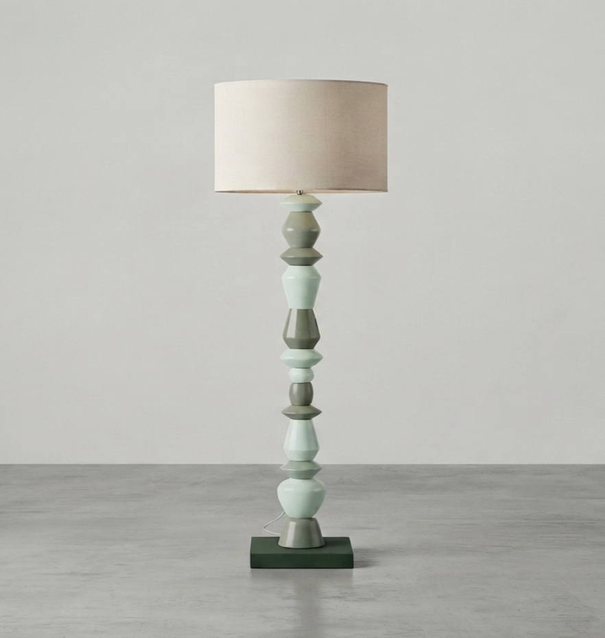 Earthy Stack Lamps