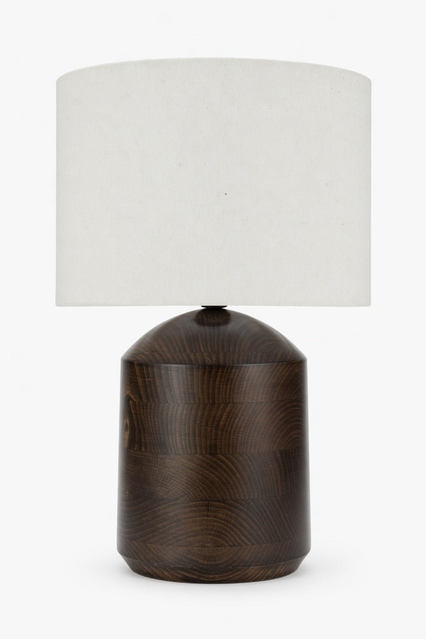 Trunk Glow Oak Table Lamp
